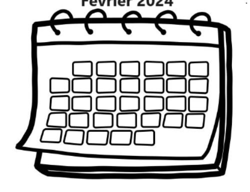 Le calendrier fiscal en Février 2024